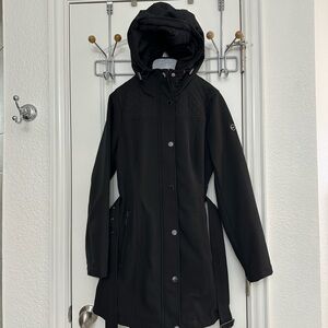 Micheal Kors Black Trench Coat